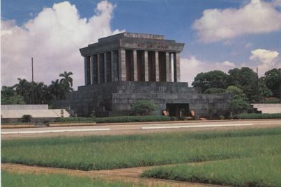 The mausoleum of President Ho Chi Minh
