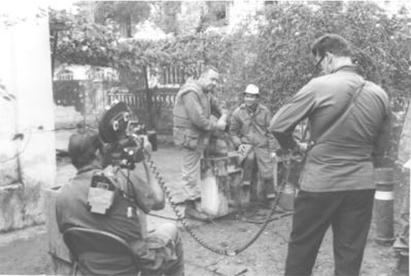 Walter Cronkite &#38; CBS Crew in Vietnam