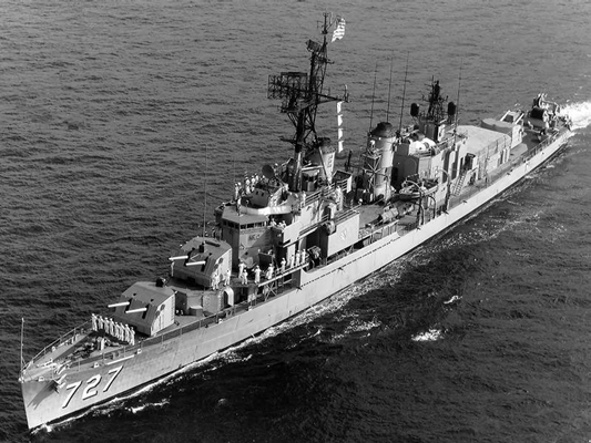 USS De Haven, namesake of the operational codename for secret naval electronic surveillance missions