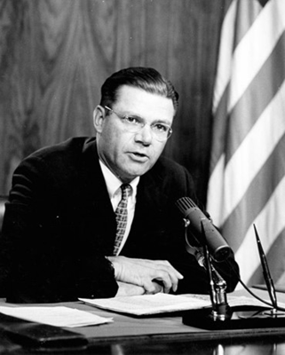 During comments to reporters on 6 August, Secretary of Defense Robert McNamara lied when he denied k