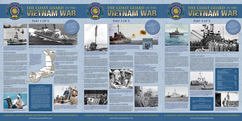 Coast Guard in the Vietnam War poster series