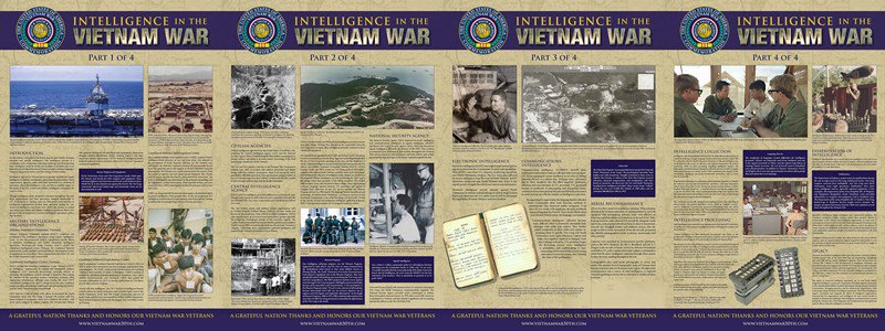 Intelligence in the Vietnam War poster series