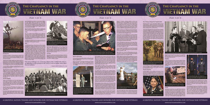 Chaplaincy in the VIetnam War poster series thumbnail and link