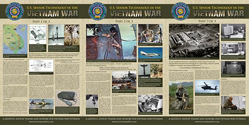 U.S. Sensor Technology in the Vietnam War poster series