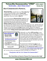 VWC SITREP 2016, Issue 5