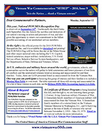 VWC SITREP 2016, Issue 9