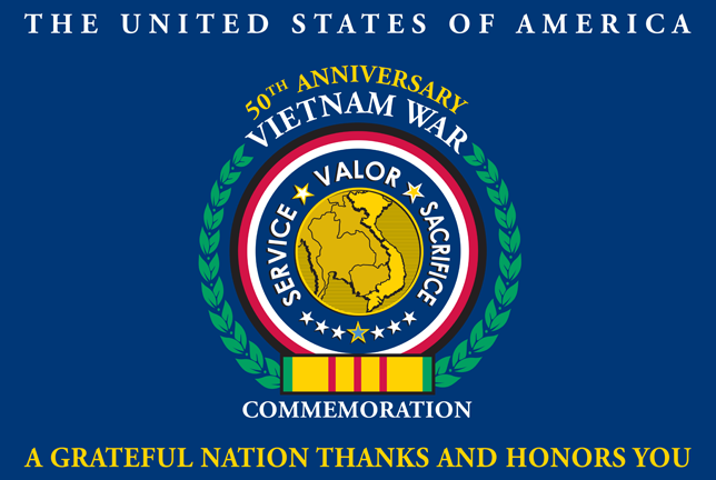 Vietnam Veterans Commemoration Flag