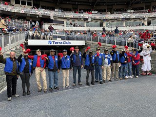 Veterans Honored at Washington Nationals Game