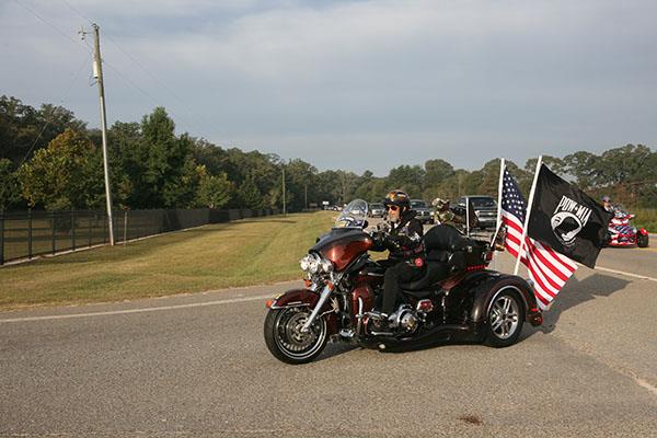 Andersonville, GA &#40;Sept. 20, 2013&#41; Vietnam Veterans  enter  Andersonville National Historic Site to