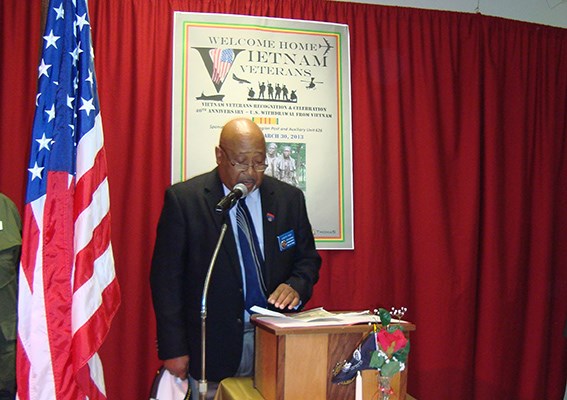 Joe Page, Commander, American Legion 12th District of Texas.