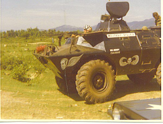 173rd Airborne V-100 Captain America just off QL-19