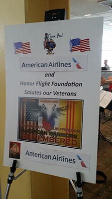 Vietnam Veterans to arrive at Reagan National Airport in Washington, D.C. on an Honor Flight sponsor