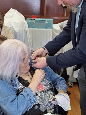 On 11/8/23, VWC staff presented VVLPs at the Veterans Home of CA - Chula Vista.