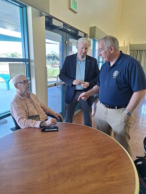 On 11/8/23, VWC staff presented VVLPs at the Veterans Home of CA - Chula Vista.
