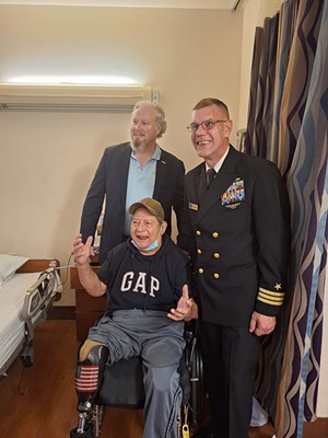 On 11/8/23, VWC staff presented VVLPs at the Veterans Home of CA - Chula Vista.