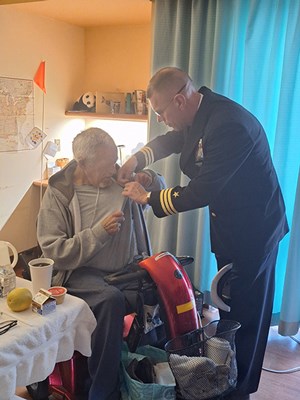 On 11/8/23, VWC staff presented VVLPs at the Veterans Home of CA - Chula Vista.