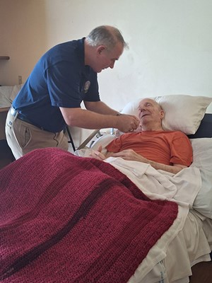 On 11/8/23, VWC staff presented VVLPs at the Veterans Home of CA - Chula Vista.