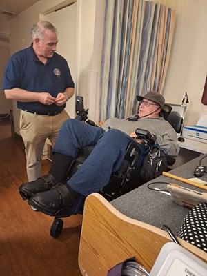 On 11/8/23, VWC staff presented VVLPs at the Veterans Home of CA - Chula Vista.