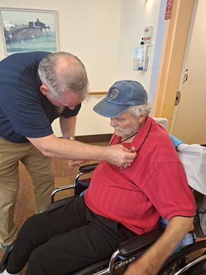 On 11/8/23, VWC staff presented VVLPs at the Veterans Home of CA - Chula Vista.