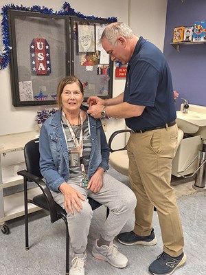 On 11/8/23, VWC staff presented VVLPs at the Veterans Home of CA - Chula Vista.