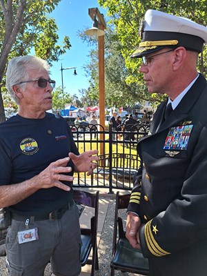 VWC staff joined members of VFW Post 7907 for a Veterans Day Ceremony at Veterans Park in Poway, CA.