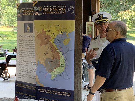 Commander Brian T. Wierzbicki, Chief, Public Engagement of the VWC, shares information about the Co