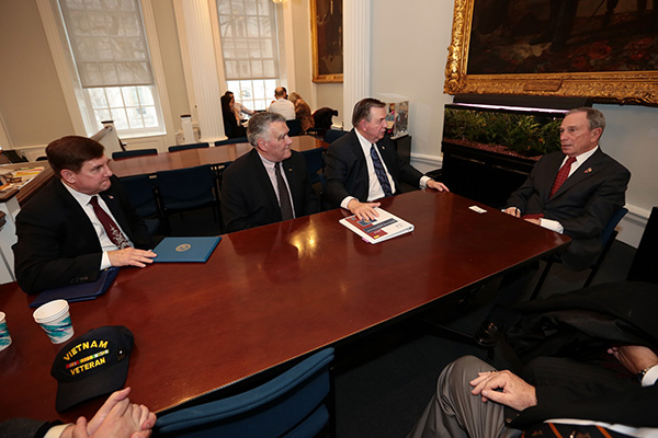 Mayor Michael Bloomberg discusses his new commemorative partnership with the Vietnam War Commemorati