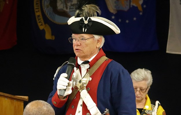 Ceremony for VVA Chapter 1067 by Huntsville, Maple Hill and Hunt&#39;s Spring Chapters NSDAR