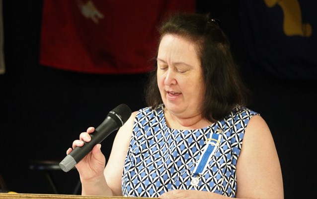 Ceremony for VVA Chapter 1067 by Huntsville, Maple Hill and Hunt&#39;s Spring Chapters NSDAR