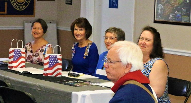 Ceremony for VVA Chapter 1067 by Huntsville, Maple Hill and Hunt&#39;s Spring Chapters NSDAR