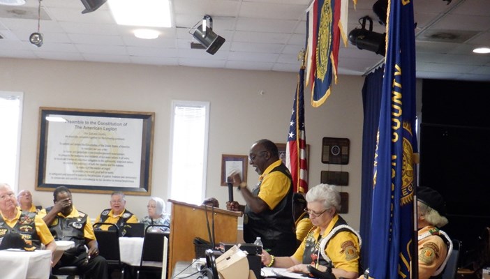 Ceremony for VVA Chapter 1067 by Huntsville, Maple Hill and Hunt&#39;s Spring Chapters NSDAR