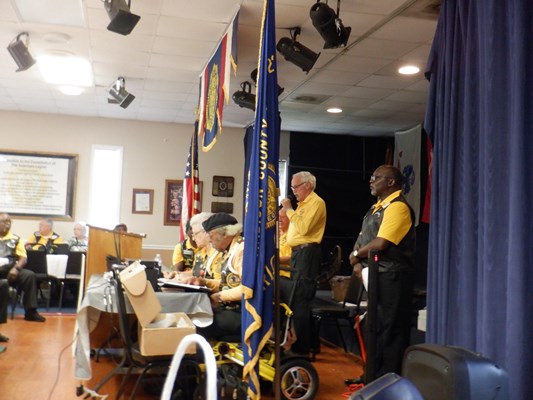 Ceremony for VVA Chapter 1067 by Huntsville, Maple Hill and Hunt&#39;s Spring Chapters NSDAR