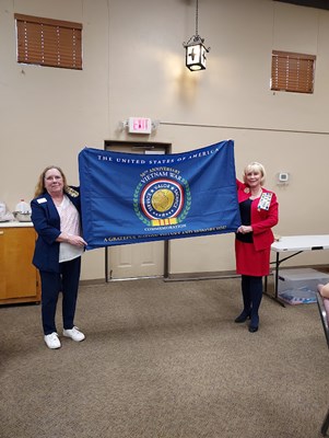 Honorary Partner ceremony for AZ VVA Chapter 106 by the Tuscon Chapter NSDAR