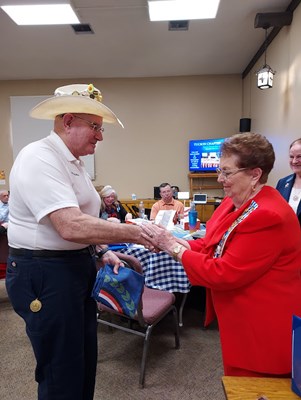 Honorary Partner ceremony for AZ VVA Chapter 106 by the Tuscon Chapter NSDAR