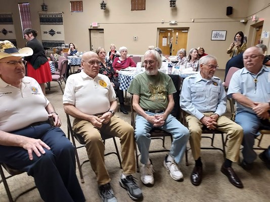 Honorary Partner ceremony for AZ VVA Chapter 106 by the Tuscon Chapter NSDAR