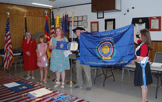 Honorary Partner ceremony for AZ VVA Chapter 1093 by Tombstone Chapter NSDAR