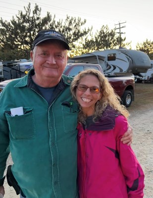 Pictured at left Vietnam veteran Allen Savage who served from 1969 -1973 in the United States Navy.