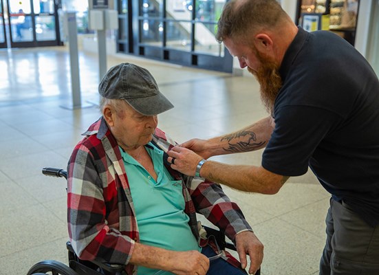 On 11/8/23, VWC staff presented VVLPs at the Jennifer Moreno Department of Veterans Affairs.  