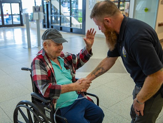 On 11/8/23, VWC staff presented VVLPs at the Jennifer Moreno Department of Veterans Affairs.  