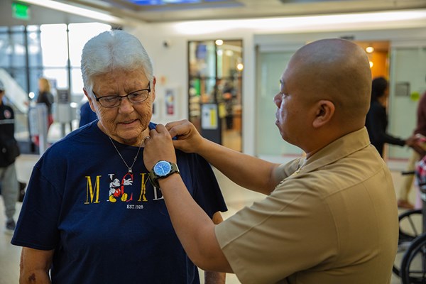 On 11/8/23, VWC staff presented VVLPs at the Jennifer Moreno Department of Veterans Affairs.  