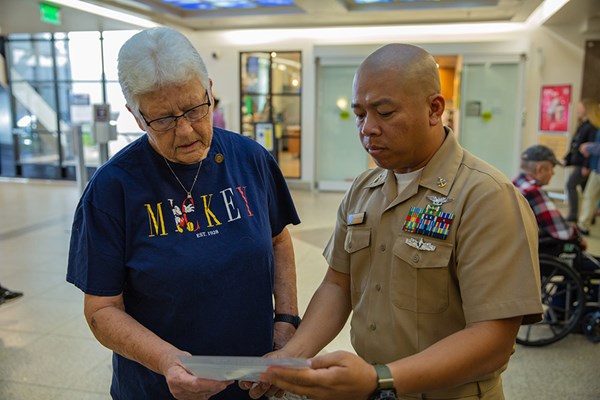 On 11/8/23, VWC staff presented VVLPs at the Jennifer Moreno Department of Veterans Affairs.  