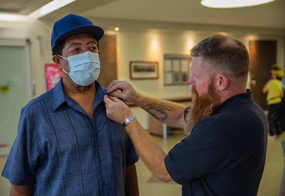 On 11/8/23, VWC staff presented VVLPs at the Jennifer Moreno Department of Veterans Affairs.  