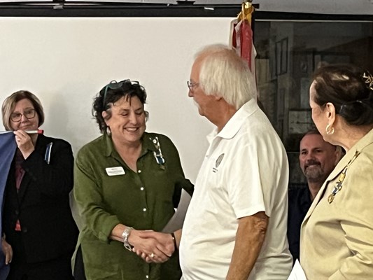 Ceremony for several AZ VVA Chapters and VVA State Council by NSDAR AZ Svc. for Vets and chapters.