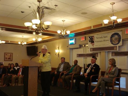 On March 27, 2014 The Silver State Chapter of Daughters of the American Revolution held a recognitio