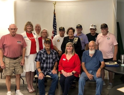 Honorary Partner ceremony for FL VVA Chapter 1040 by the Florida Ponce de Leon Chapter NSDAR.