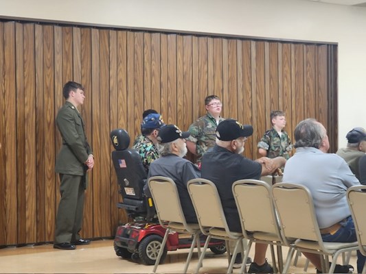 Honorary Partner ceremony for Florida VVA Chapter 1046 by the Jacksonville Chapter NSDAR.