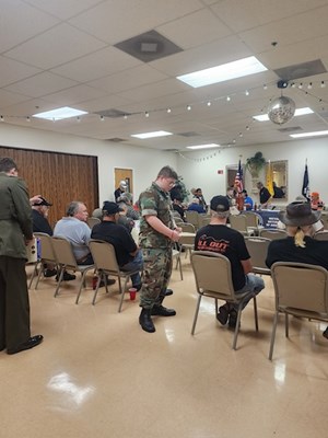 Honorary Partner ceremony for Florida VVA Chapter 1046 by the Jacksonville Chapter NSDAR.