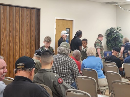 Honorary Partner ceremony for Florida VVA Chapter 1046 by the Jacksonville Chapter NSDAR.