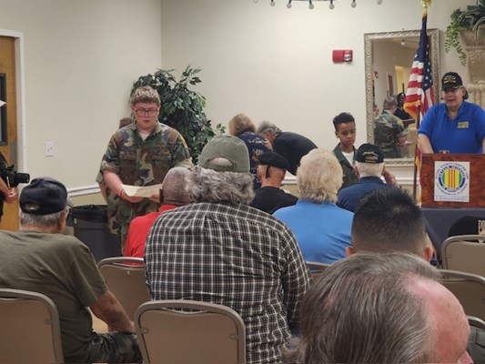 Honorary Partner ceremony for Florida VVA Chapter 1046 by the Jacksonville Chapter NSDAR.