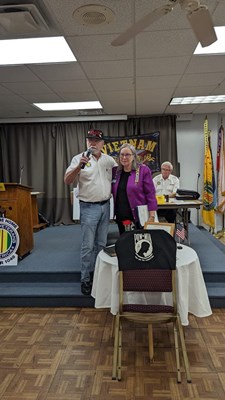 Honorary Partner ceremony for FL VVA Chapter 1097 by the USS Hannah Chapter NSDAR.